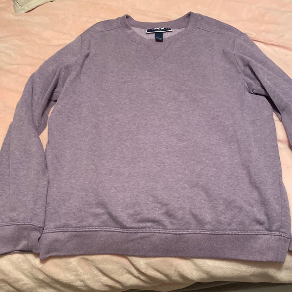 karen scott sport lilac crewneck